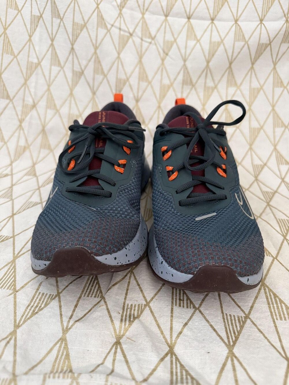 Nike Juniper Trail Gore-Tex Shoes Womens Size 11 Blue Waterproof Trail Running